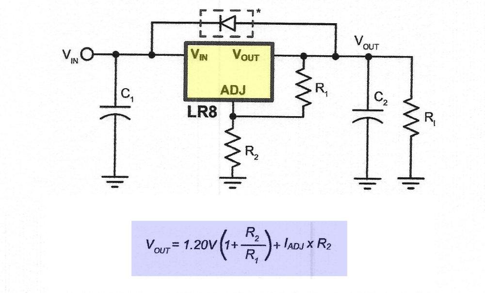 Figure 1 montage de base du lr8